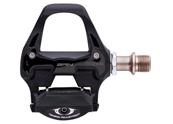 BRN Pedali Pro Corsa Titanio-nero